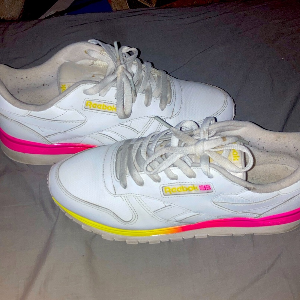 Woman’s reeboks